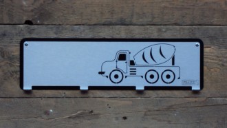 Kinderkapstok betonwagen